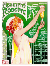 Vintage Absinthe Robette - Art Print